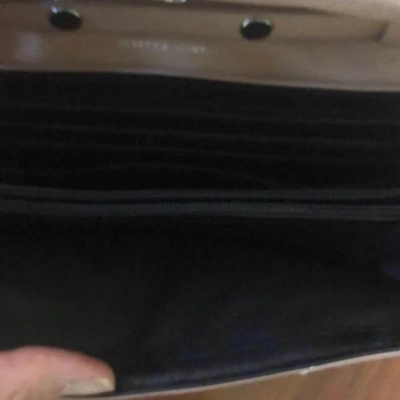 🎉5xHP🎉 Rebecca Minkoff Tan Quilted Crossbody Bag with Chain Strap - Picture 4 of 8